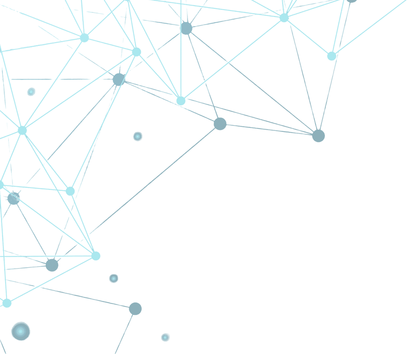 Network nodes graphic